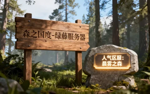 森之国度都有哪些服务器，哪个区服人气最高？