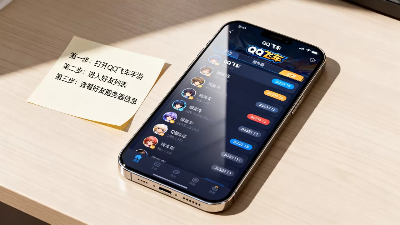 qq飞车手游怎么看好友在哪个服务器,有什么方法? qq飞车手游怎么看好友在哪个服务器,有什么方法?