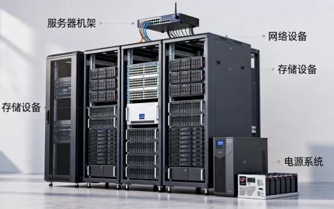 港服服务器由哪些主要部分组成，有什么区别？