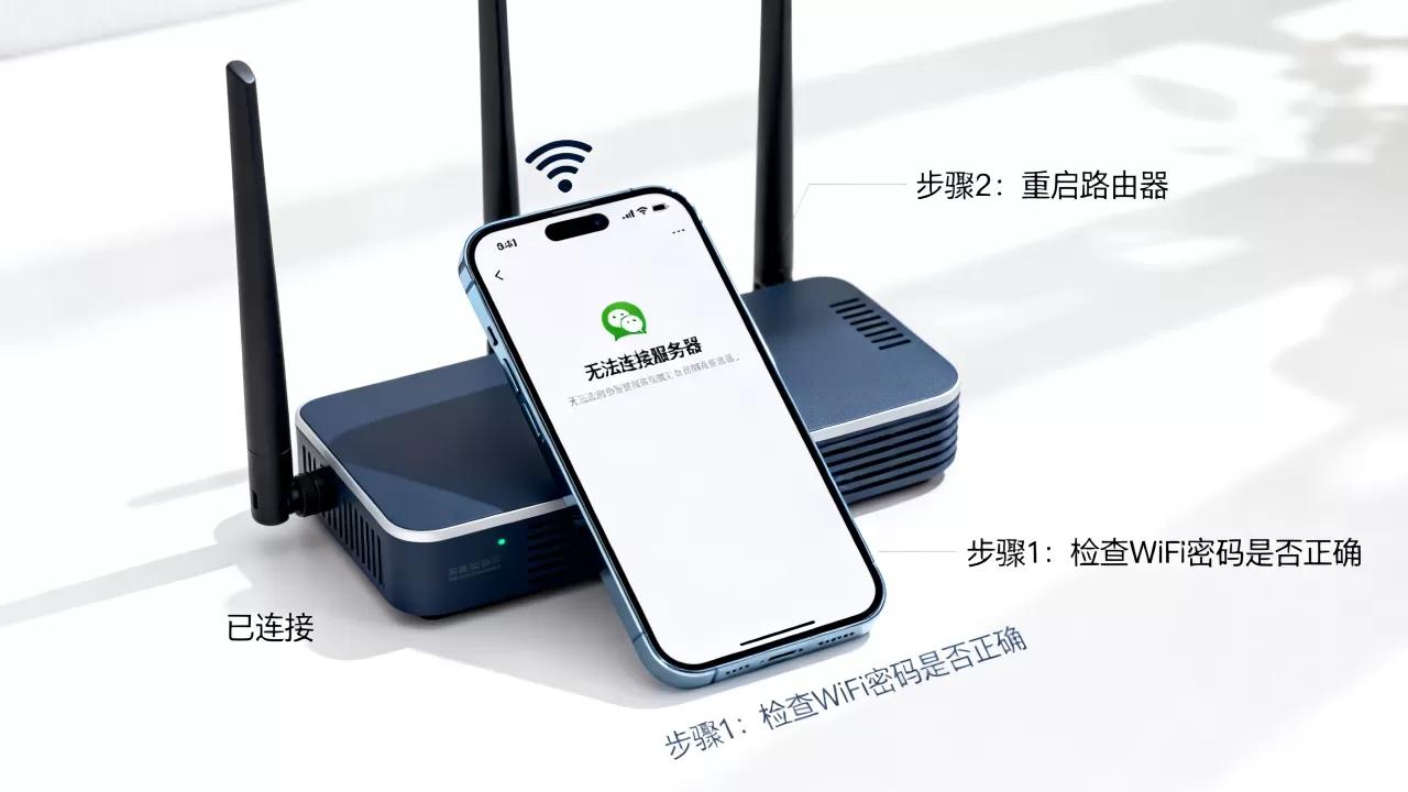 微信wifi无法连接服务器怎么回事,怎么解决? 微信wifi无法连接服务器怎么回事,怎么解决?
