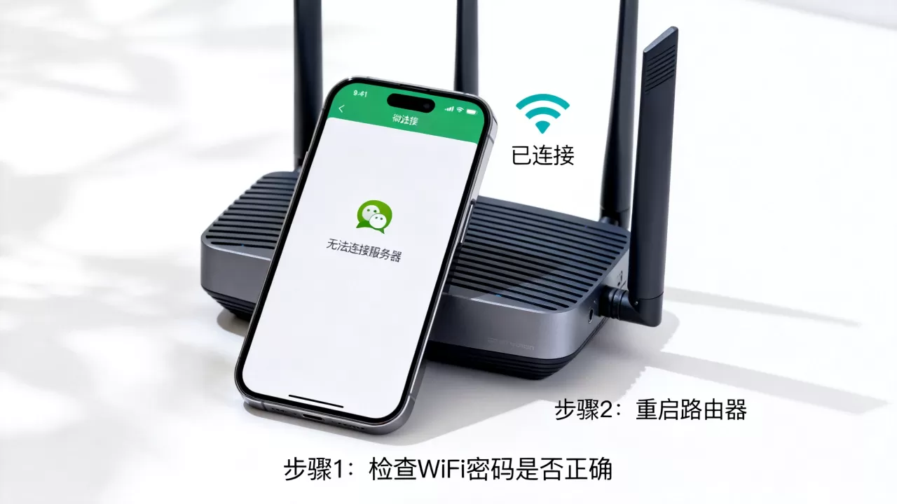 微信wifi无法连接服务器怎么回事,怎么解决? 微信wifi无法连接服务器怎么回事,怎么解决?