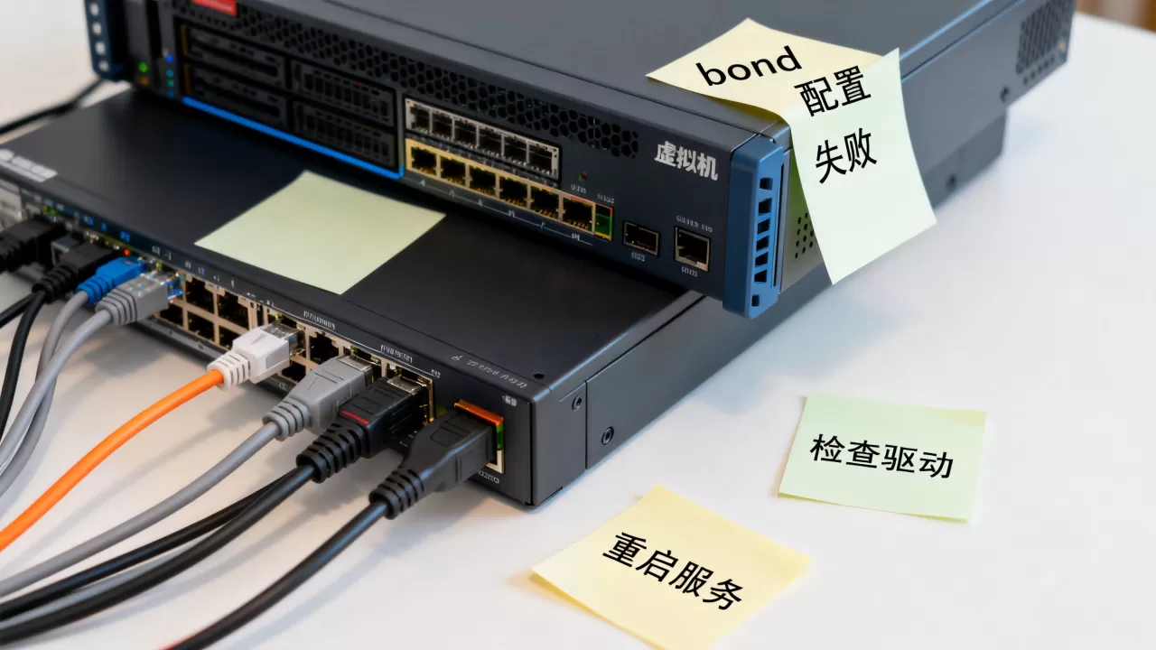 为什么虚拟机bond网卡配置失败?,怎么彻底解决 为什么虚拟机bond网卡配置失败?,怎么彻底解决
