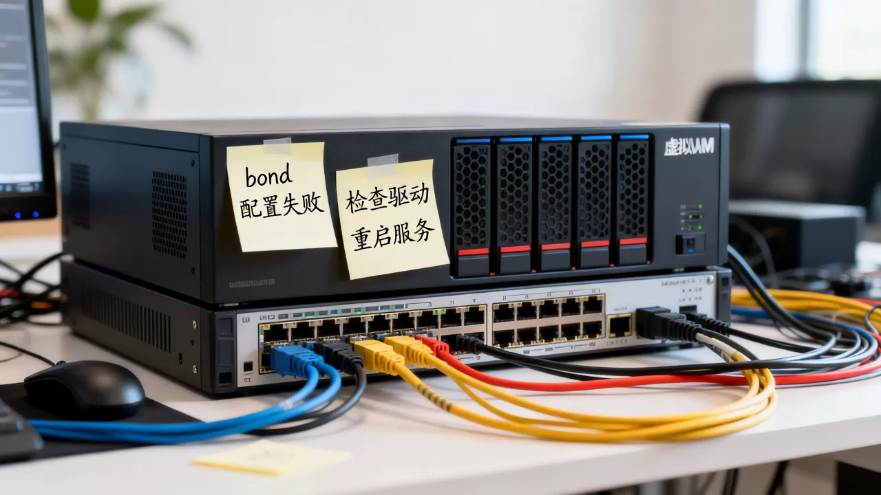 为什么虚拟机bond网卡配置失败?,怎么彻底解决 为什么虚拟机bond网卡配置失败?,怎么彻底解决