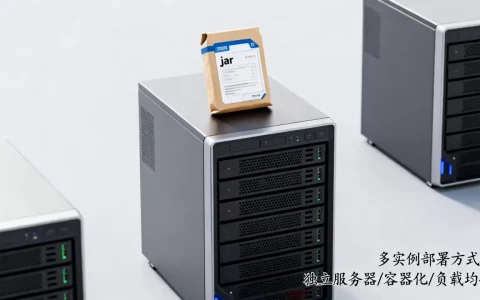 一个jar包能部署到几台服务器，多实例部署有哪些方式
