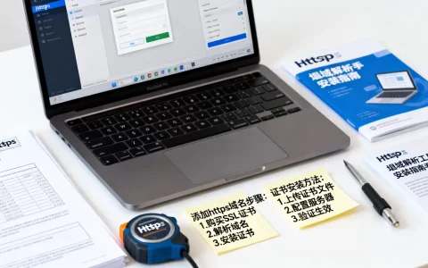 如何给网站添加https域名？,https证书怎么安装？