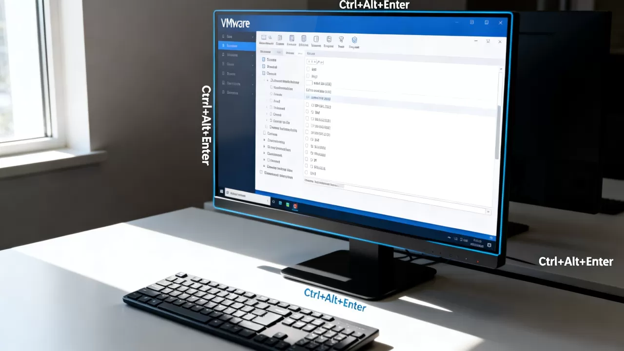 VMware虚拟机全屏怎么退出,vmware全屏退出快捷键 VMware虚拟机全屏怎么退出,vmware全屏退出快捷键