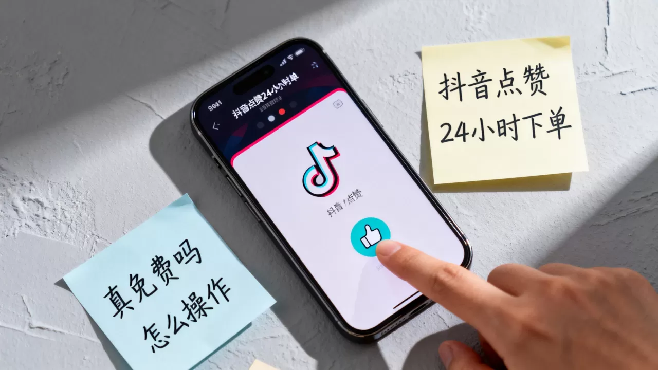 抖音点赞24小时下单真免费吗,怎么操作 抖音点赞24小时下单真免费吗,怎么操作
