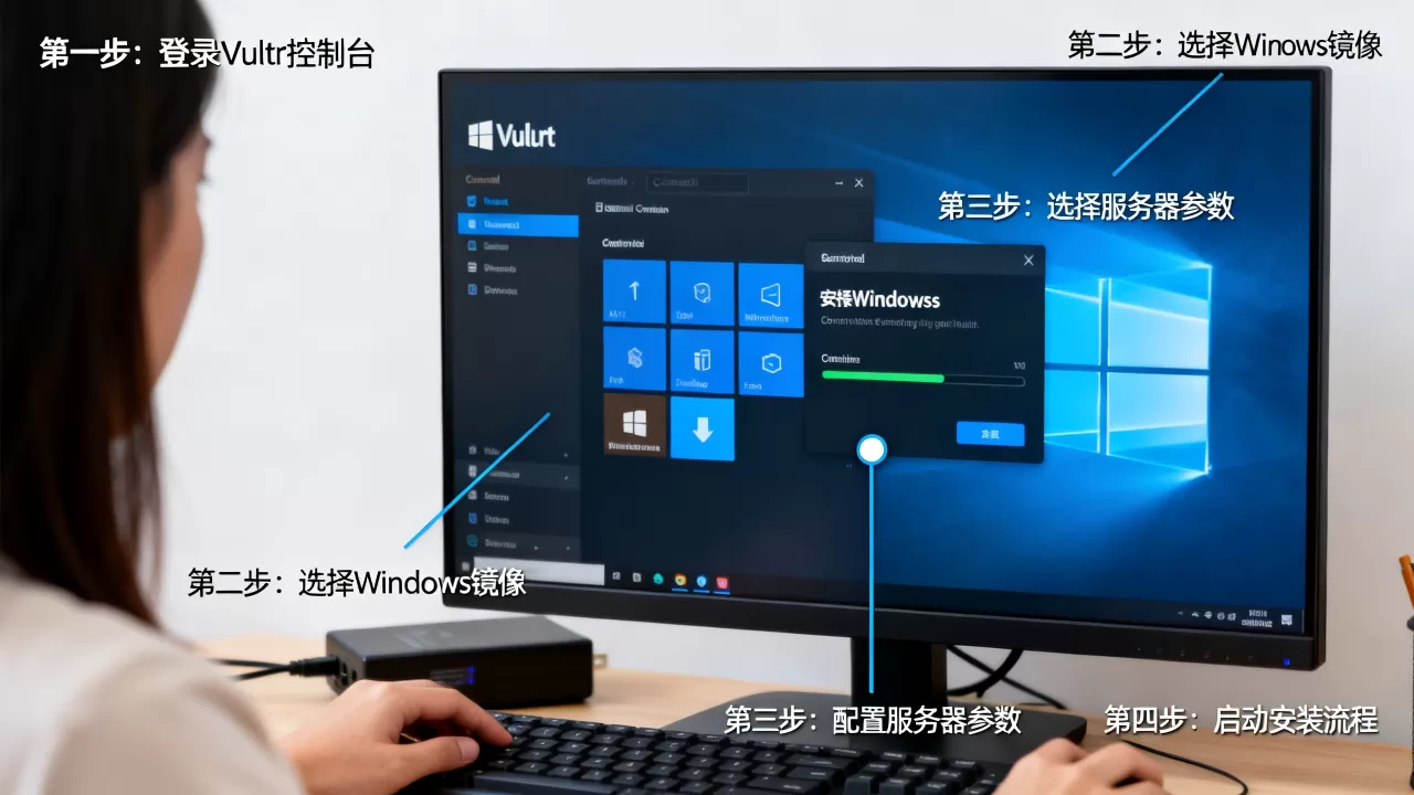 Vultr安装Windows教程怎么做,详细步骤有哪些 Vultr安装Windows教程怎么做,详细步骤有哪些