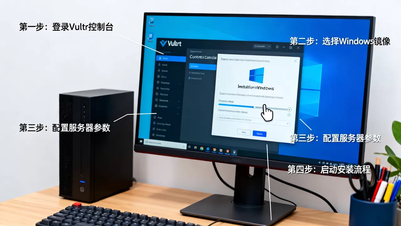 Vultr安装Windows教程怎么做,详细步骤有哪些 Vultr安装Windows教程怎么做,详细步骤有哪些