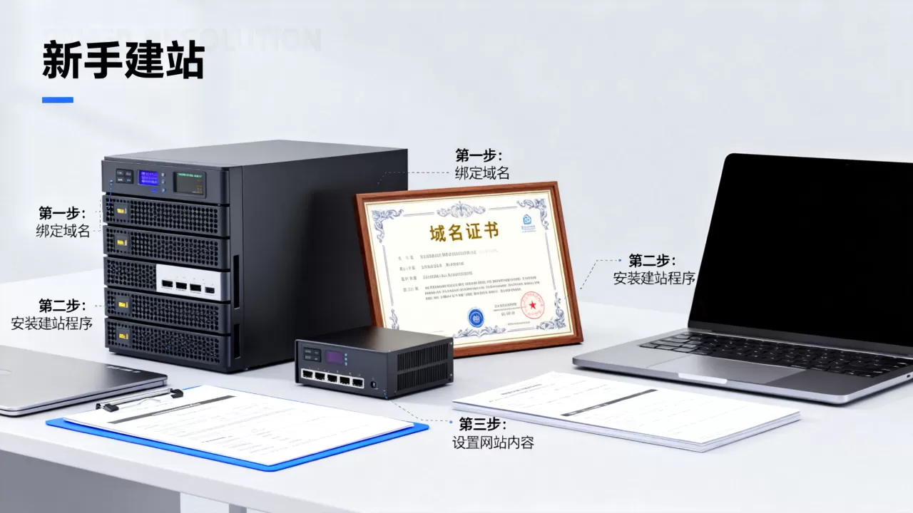 新手有服务器和域名后怎么快速建站,自己搭建网站详细步骤有哪些 新手有服务器和域名后怎么快速建站,自己搭建网站详细步骤有哪些