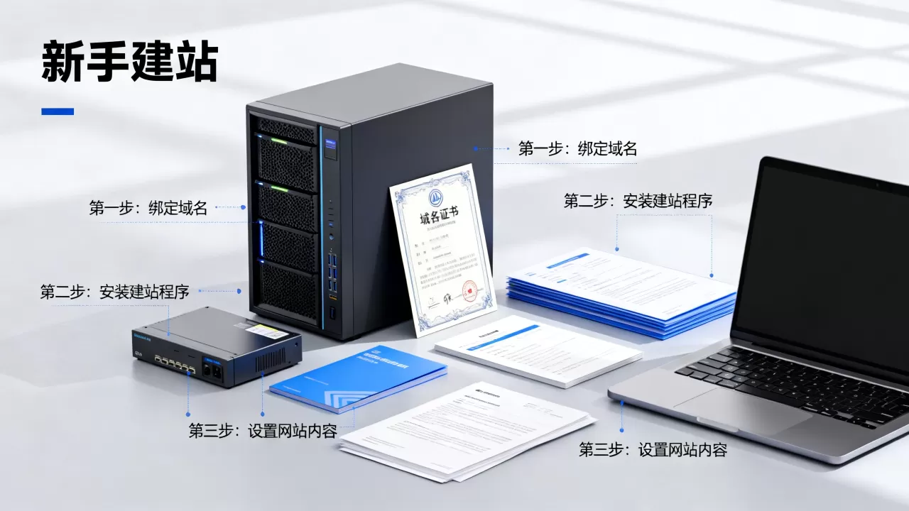 新手有服务器和域名后怎么快速建站,自己搭建网站详细步骤有哪些 新手有服务器和域名后怎么快速建站,自己搭建网站详细步骤有哪些