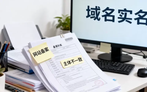 网站备案域名实名与主体不一致有哪些误区，主体信息不一致怎么办