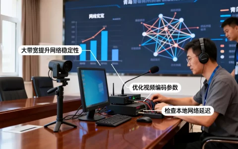 青岛视频会议卡顿租大带宽能解决吗，视频会议卡顿怎么解决