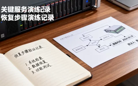 如何为关键服务建立演练记录确保恢复可复现？，恢复步骤怎么验证？