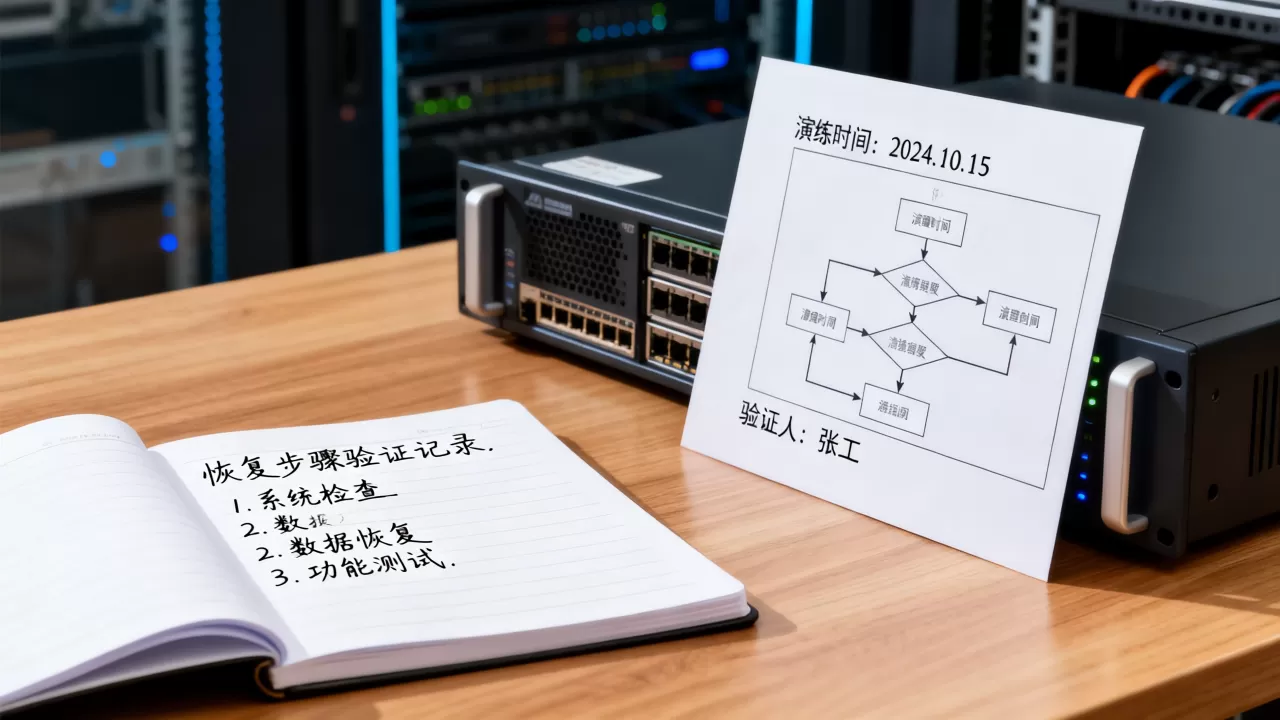 如何为关键服务建立演练记录确保恢复可复现?,恢复步骤怎么验证? 如何为关键服务建立演练记录确保恢复可复现?,恢复步骤怎么验证?