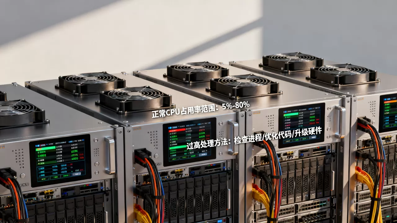 服务器CPU占用率多少算正常,服务器CPU占用过高怎么办 服务器CPU占用率多少算正常,服务器CPU占用过高怎么办