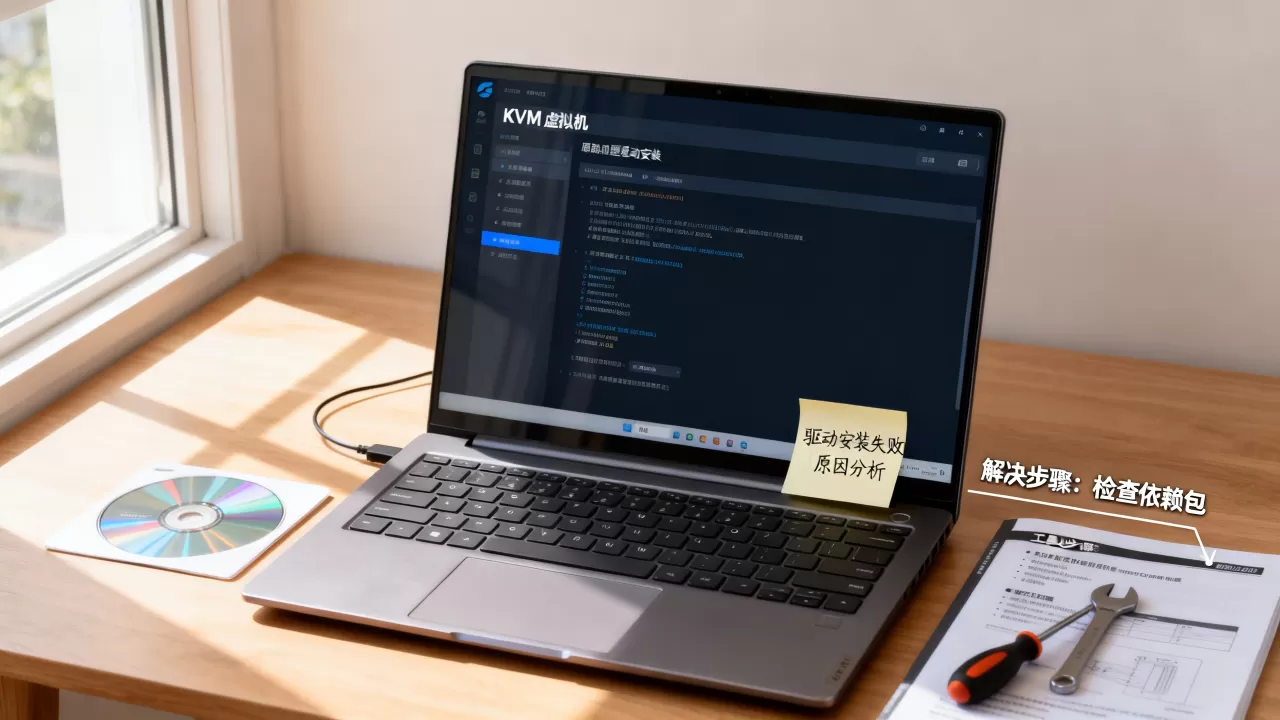 KVM虚拟机驱动为什么安装失败,怎么解决? KVM虚拟机驱动为什么安装失败,怎么解决?