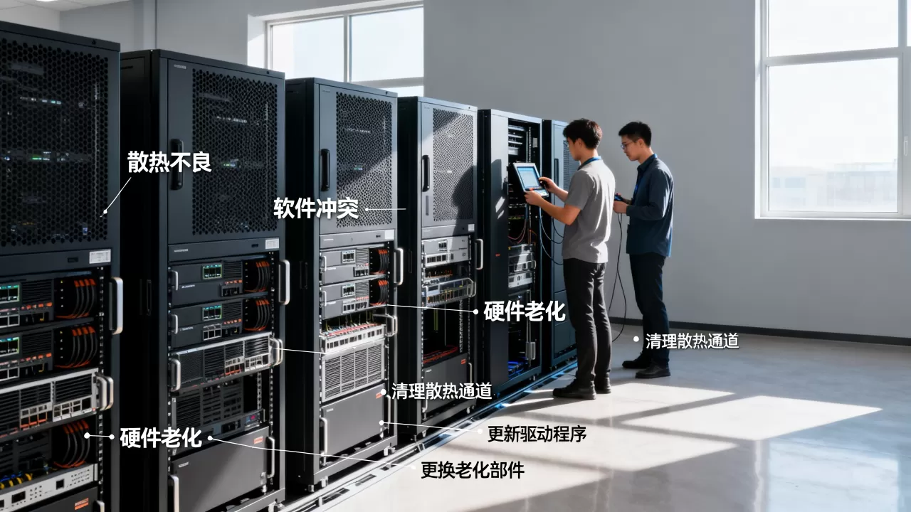 服务器系统故障有哪些常见原因,怎么解决? 服务器系统故障有哪些常见原因,怎么解决?