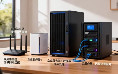 你身边的服务器都有哪些，它们的作用是什么？