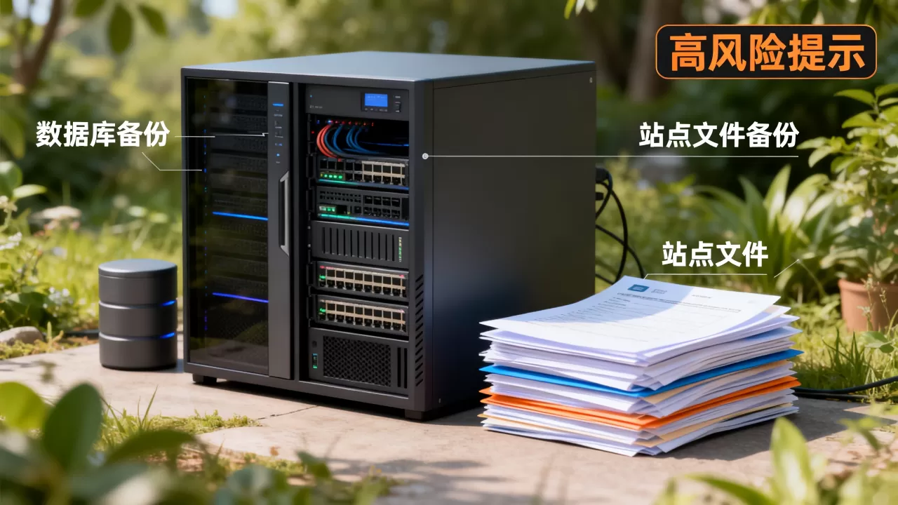 只备份数据库忽略站点文件为何高风险,网站备份怎么做? 只备份数据库忽略站点文件为何高风险,网站备份怎么做?