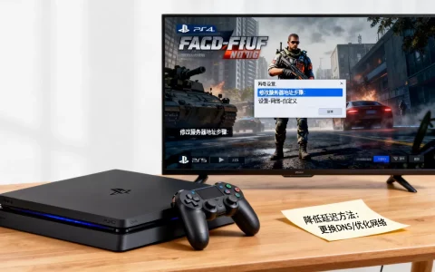 PS4战地4如何修改服务器地址，战地4延迟高怎么解决