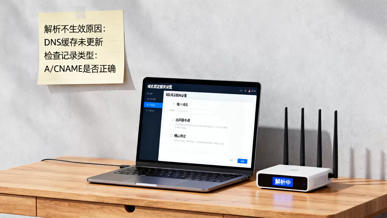 域名绑定模块怎么设置,域名解析不生效什么原因? 域名绑定模块怎么设置,域名解析不生效什么原因?