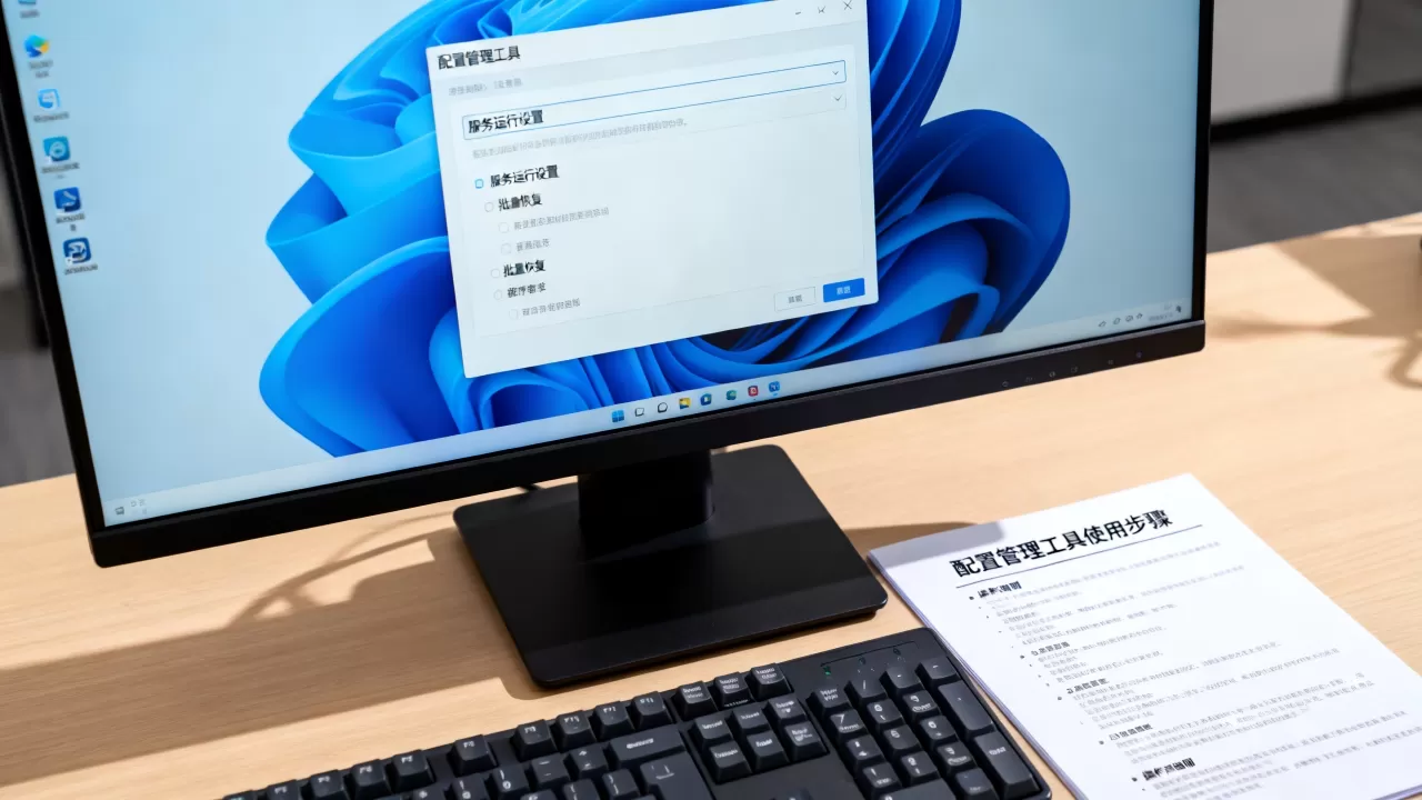 重装后服务运行设置如何批量恢复,配置管理工具怎么用? 重装后服务运行设置如何批量恢复,配置管理工具怎么用?