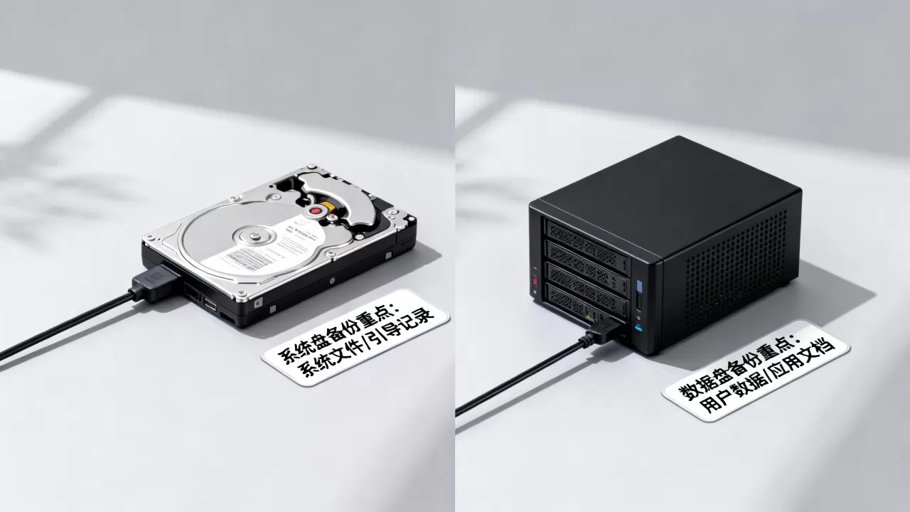 系统盘与数据盘备份保护重点有何不同,备份系统盘还是数据盘 系统盘与数据盘备份保护重点有何不同,备份系统盘还是数据盘