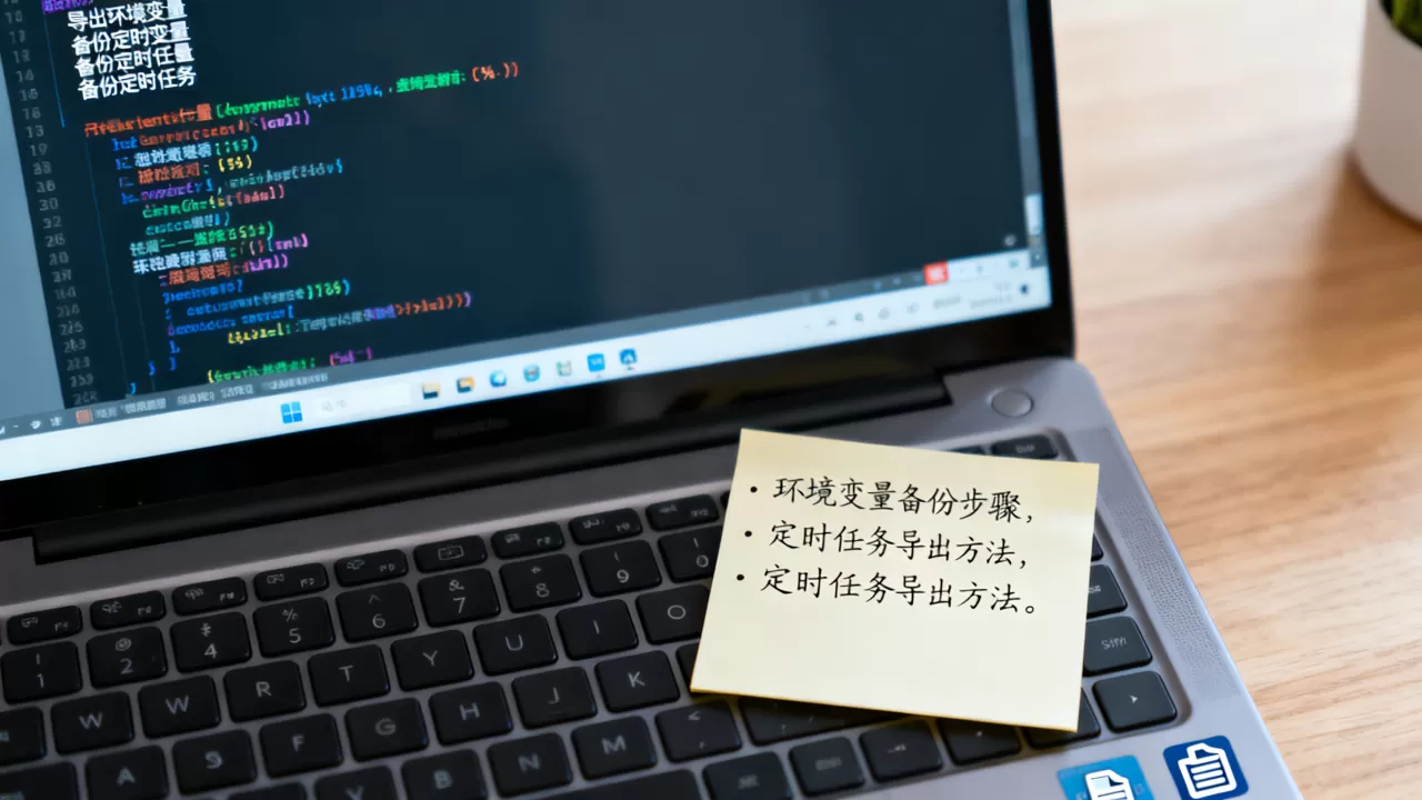 重装系统前如何导出环境变量与定时任务,怎么备份环境变量 重装系统前如何导出环境变量与定时任务,怎么备份环境变量