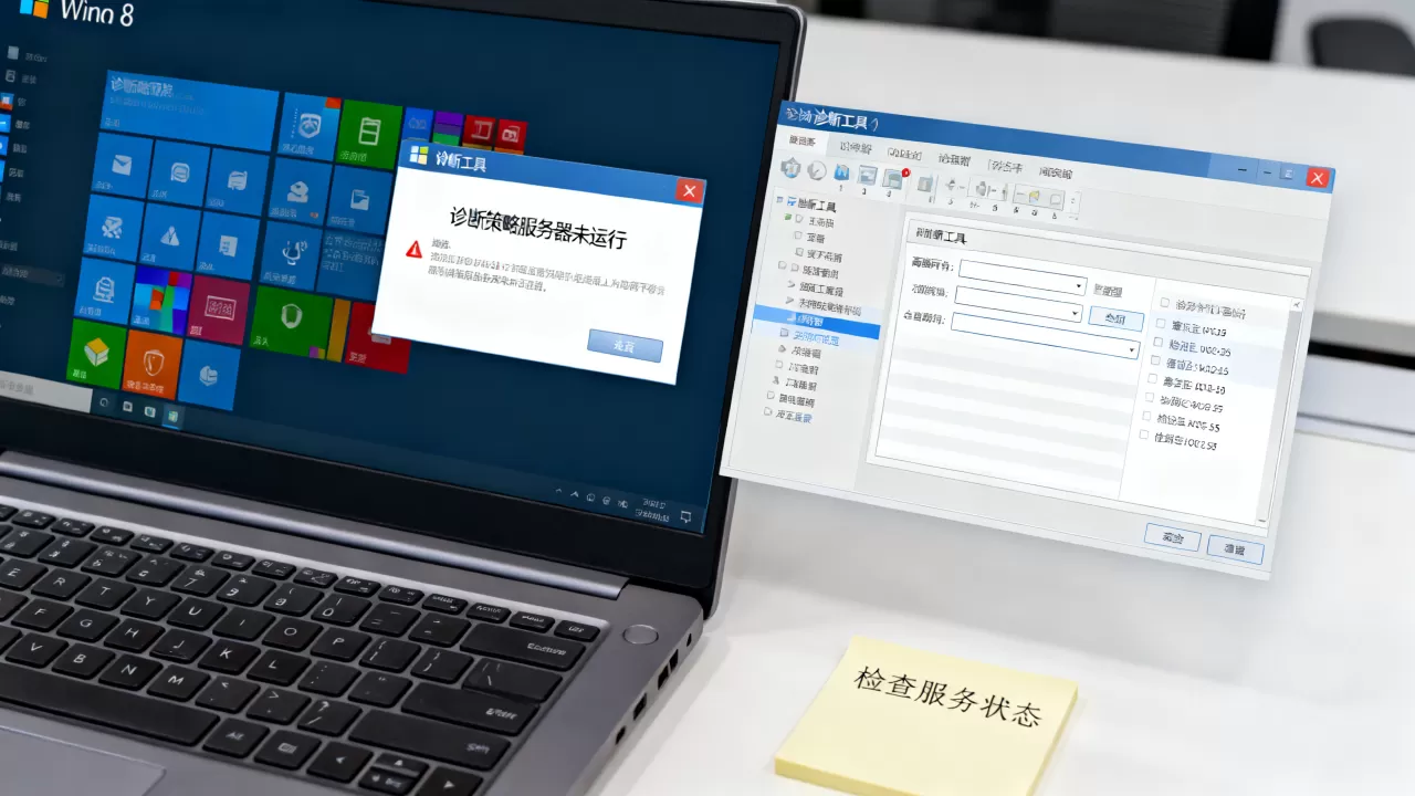 Win8诊断策略服务器未运行如何解决,是什么原因? Win8诊断策略服务器未运行如何解决,是什么原因?