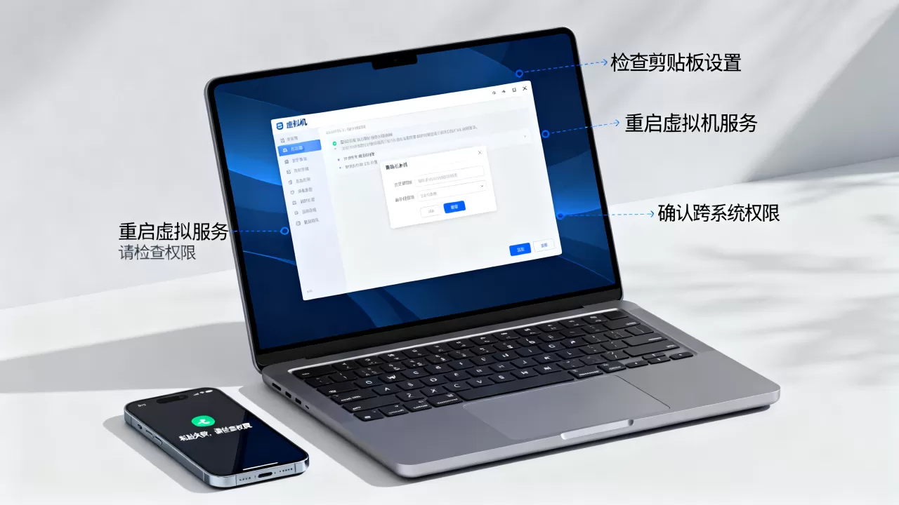 虚拟机粘贴功能失效怎么办,跨系统粘贴失败如何解决? 虚拟机粘贴功能失效怎么办,跨系统粘贴失败如何解决?