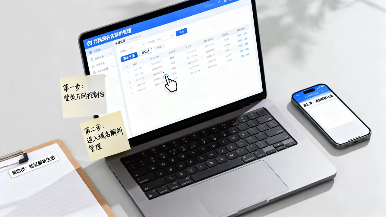 万网域名解析步骤有哪些?,具体该怎么操作 万网域名解析步骤有哪些?,具体该怎么操作