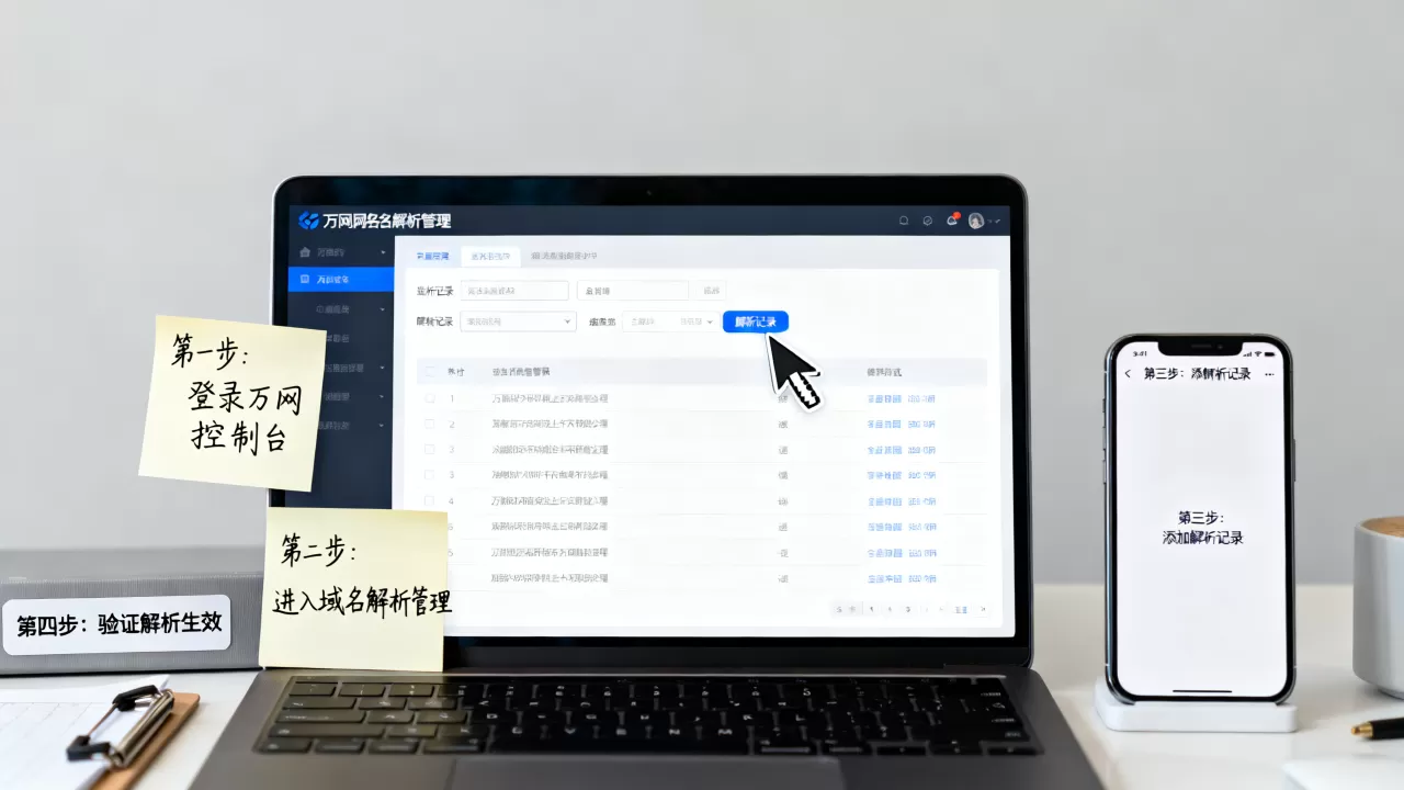 万网域名解析步骤有哪些?,具体该怎么操作 万网域名解析步骤有哪些?,具体该怎么操作