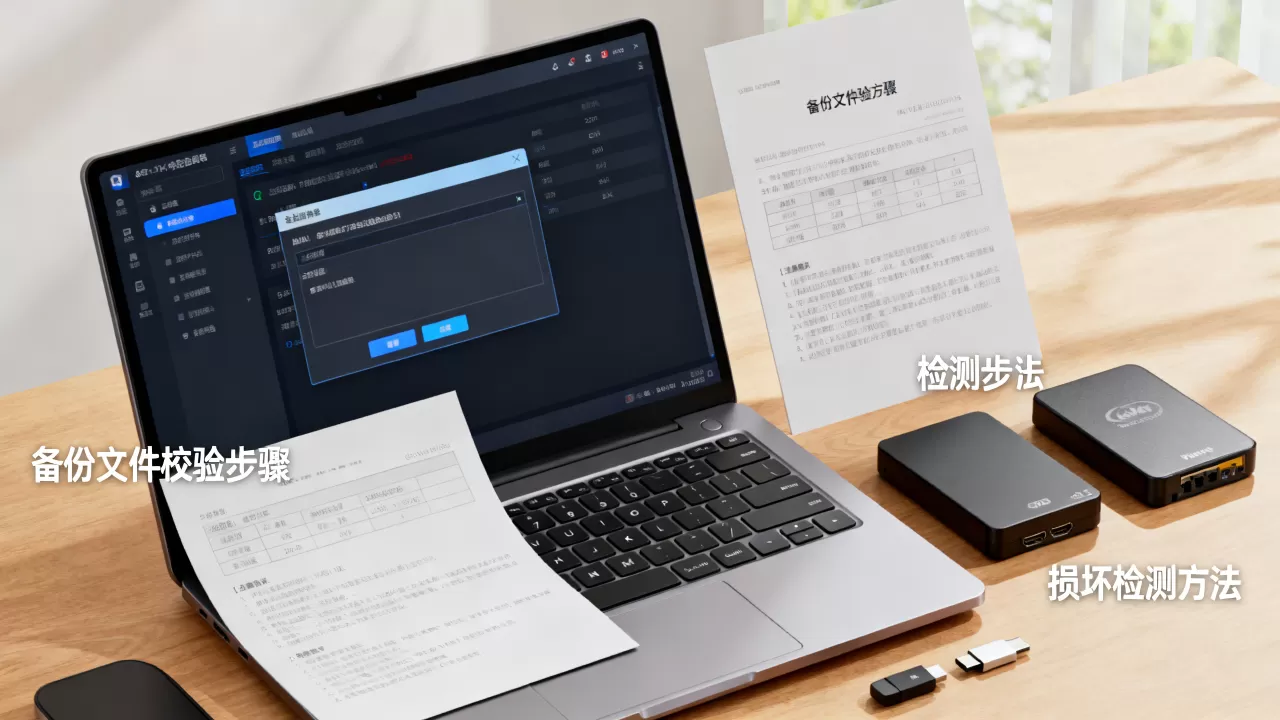 如何校验备份完整性避免恢复时缺失,备份文件损坏怎么检测 如何校验备份完整性避免恢复时缺失,备份文件损坏怎么检测