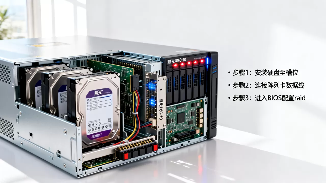 曙光服务器i840-g10如何做raid,详细步骤是什么? 曙光服务器i840-g10如何做raid,详细步骤是什么?