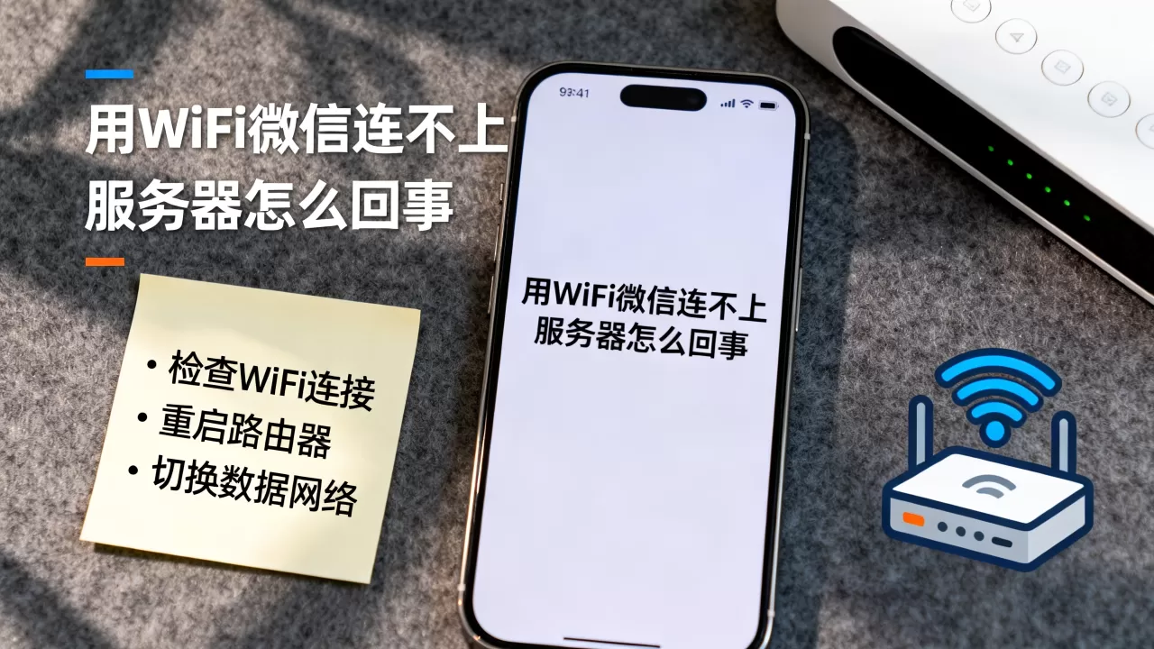 用WiFi微信连不上服务器怎么回事,怎么办 用WiFi微信连不上服务器怎么回事,怎么办