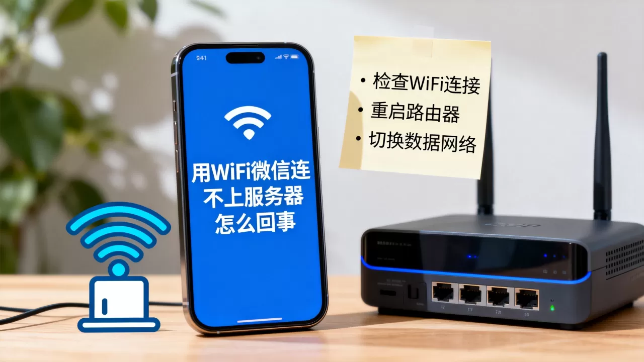 用WiFi微信连不上服务器怎么回事,怎么办 用WiFi微信连不上服务器怎么回事,怎么办