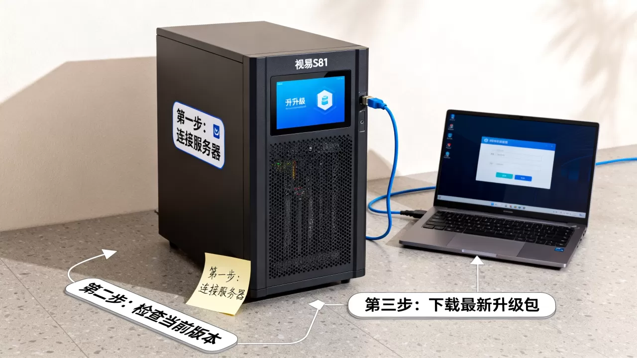 视易s81服务器怎样更新到最新版,升级教程有哪些? 视易s81服务器怎样更新到最新版,升级教程有哪些?