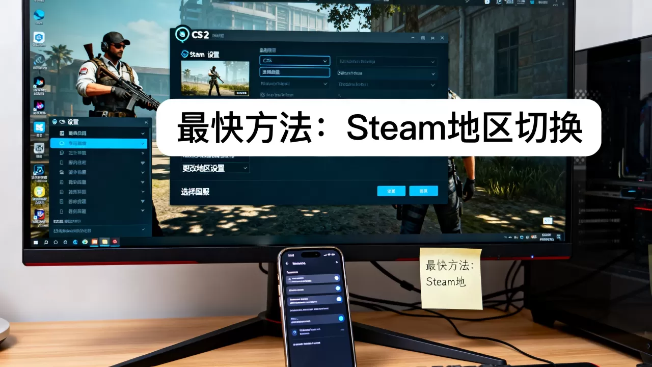 Cs2国服怎么改国区服务器,怎么做最快? Cs2国服怎么改国区服务器,怎么做最快?