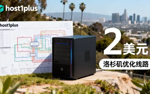 host1plus 2美元洛杉矶优化线路如何，值得买吗？