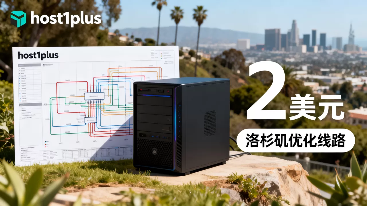 host1plus 2美元洛杉矶优化线路如何,值得买吗? host1plus 2美元洛杉矶优化线路如何,值得买吗?
