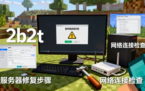 我的世界2b2t服务器坏了怎么修，2b2t服务器进不去怎么办