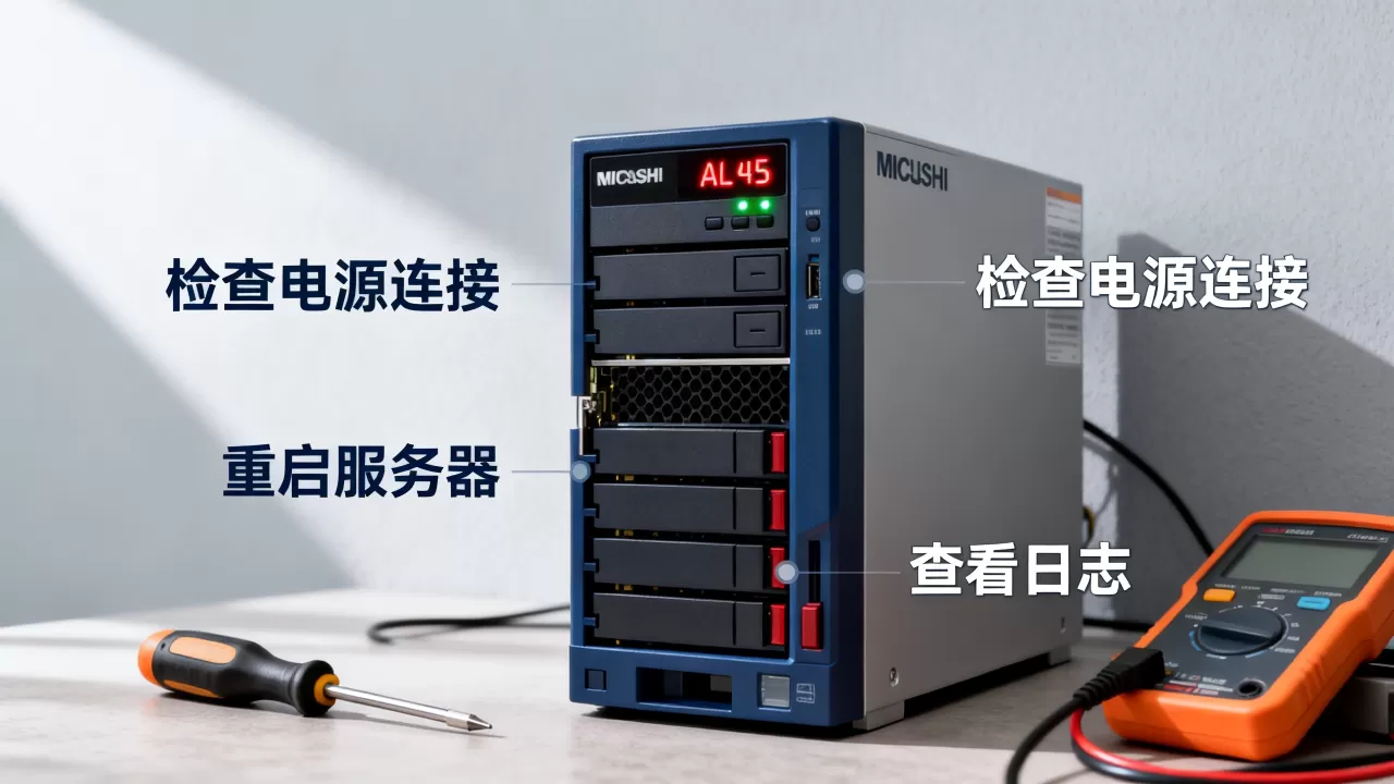三菱服务器AL45问题如何解决?,有什么方法吗? 三菱服务器AL45问题如何解决?,有什么方法吗?
