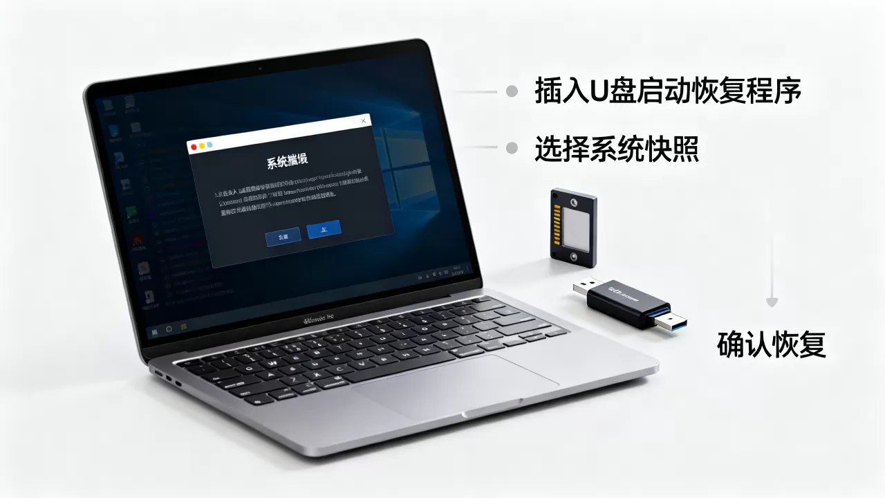 误操作损坏系统如何用快照恢复,电脑系统崩溃了怎么修复 误操作损坏系统如何用快照恢复,电脑系统崩溃了怎么修复
