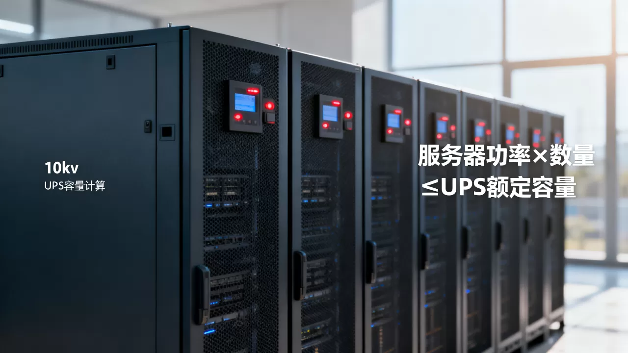 10kv UPS能供多少台服务器,怎么计算? 10kv UPS能供多少台服务器,怎么计算?