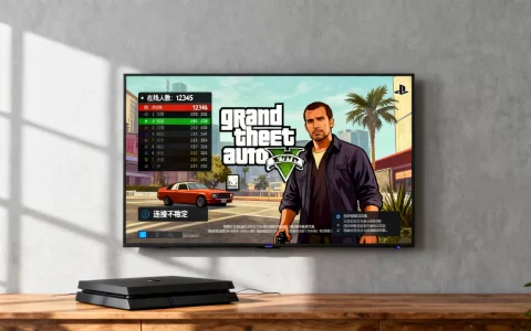 PS4版GTA5服务器有多少人，为什么总是掉线？