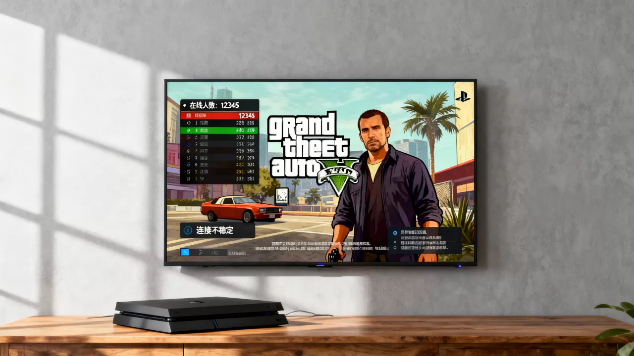 PS4版GTA5服务器有多少人,为什么总是掉线? PS4版GTA5服务器有多少人,为什么总是掉线?