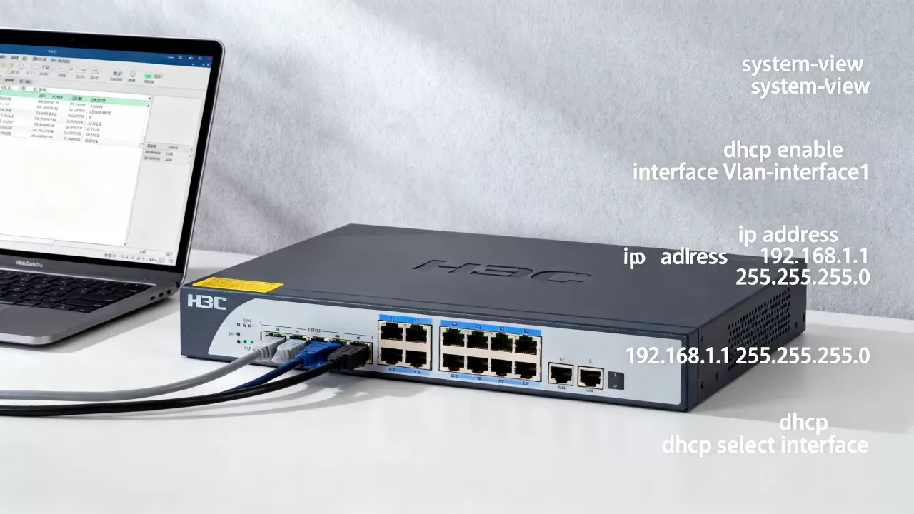 H3C交换机如何开启DHCP服务器,配置命令是什么 H3C交换机如何开启DHCP服务器,配置命令是什么
