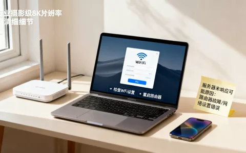 笔记本连不上wifi服务器未响应怎么解决，是什么原因？