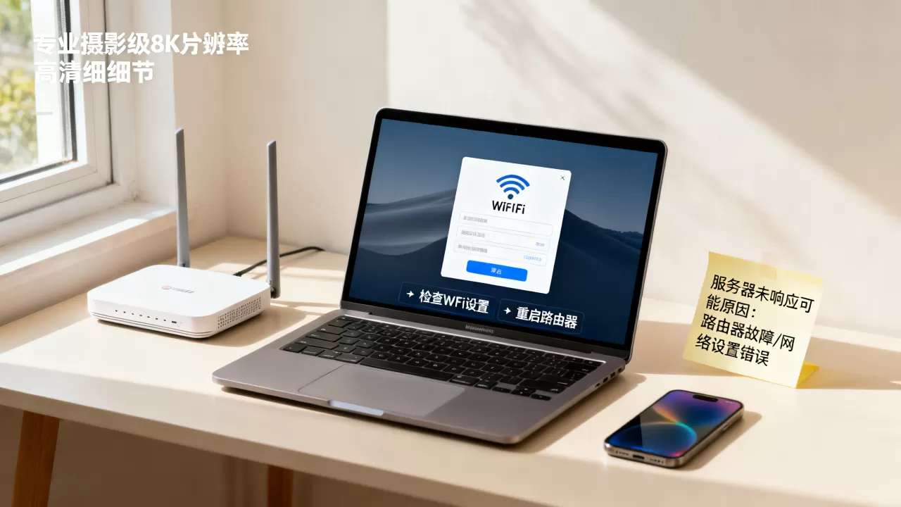 笔记本连不上wifi服务器未响应怎么解决,是什么原因? 笔记本连不上wifi服务器未响应怎么解决,是什么原因?